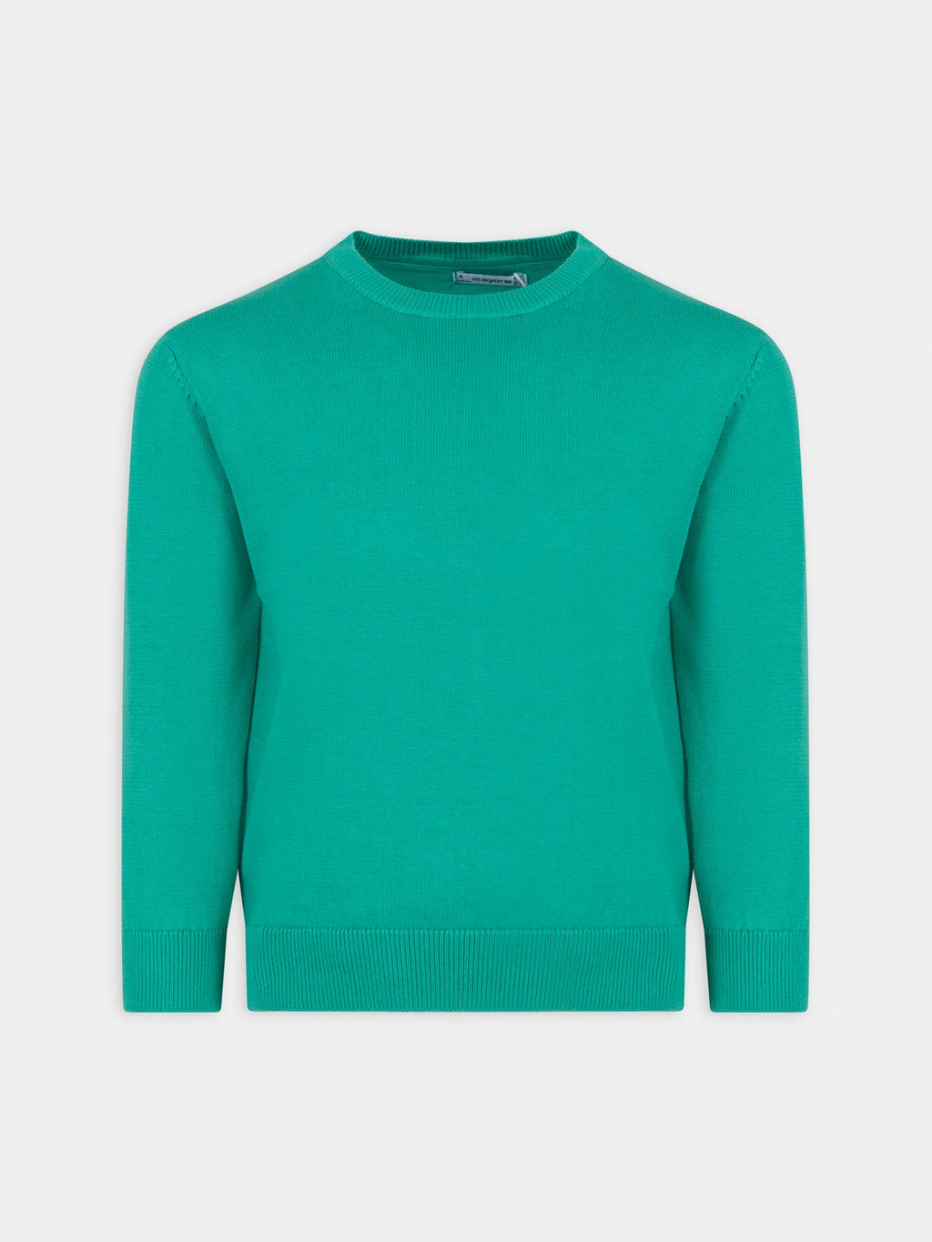 Green sweater for boy